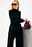Folded Waistband Wide Pants