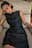 ärmelloses Minikleid mit Fransen