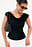Front Draped Sleeveless Top