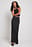 Front Detailed Tie Maxi Skirt