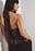 Neckholder-Top mit Pailletten