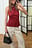 Halterneck Tie Back Top