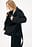 High Neck Wool Blend Short Coat