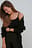 Fuzzy strikket singlet