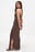 Knitted Crochet Lurex Maxi Dress