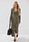 Knitted Cardigan Midi Dress