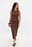 Knitted Crochet Midi Dress