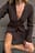 Knitted Overlapping Fitted Cardigan