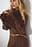 Knitted Ribbed Turtleneck Maxi Dress