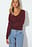 Knitted Scoop Neck Cardigan