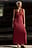 Knitted Scoop Neck Rib Maxi Dress