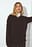 Knitted Seam Detail Wool Blend Sweater
