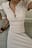 Knitted Short Sleeve Button Dress