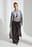 Knitted Wool Blend Cardigan Maxi Dress