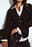 Knitted Wool Blend Fitted Cardigan