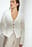 Knitted Wool Blend Fitted Cardigan