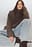 Knitted Wool Turtleneck Sweater