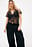 Lace Jersey Top