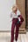 Tailored Mid Waist Suit Pants