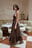 Linen Blend Strap Midi Dress