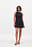 Linen Blend Vest Mini Dress