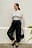 Mesh Marked Waist Top