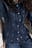 Marked Waist Denim Shirt