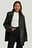 Oversized maxiblazer i PU