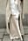Maxirock aus Satin mit mittelhoher Taille
