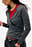 Merino Blend Knitted Overlap Top