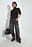 Mid Waist Back Detail Baggy Jeans