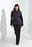 Mid Waist Wide Leg Pintuck Denim