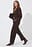 Mid Waist Wide Leg Satin Pants