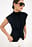 Mock Neck Jersey Top