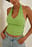 Ribbet halterneck-top