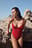 Structured Gather Detail Swimsuit