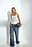 Baggy-Jeans mit mittlerer Taille