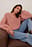 V-neck Chunky Knitted Sweater