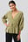 Balloon Sleeve Drawstring Blouse
