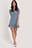 Belted Puff Sleeve Mini Dress