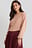 Bubble Stitch Balloon Sleeve Knitted Sweater
