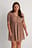 Robe boutonnée en jersey recyclée