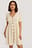 Recyceltes Button-up Jersey-Kleid