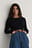 Gebreid Vest Met Knopen