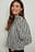 Checked High Neck Blouse