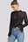 Chiffon Double Frill Sleeve Blouse
