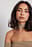Schulterfreies Top mit Choker-Detail
