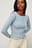 Contrast Seam Long Sleeve Top