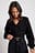 Kurze Lurex-Strickjacke