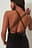 Bodystocking med dobbelt stropdetalje